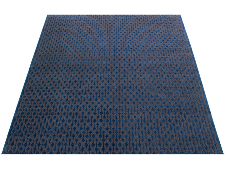 Modern Tibetan Wool Rug 9 X 12