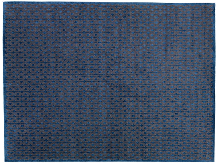 Modern Tibetan Wool Rug 9 X 12