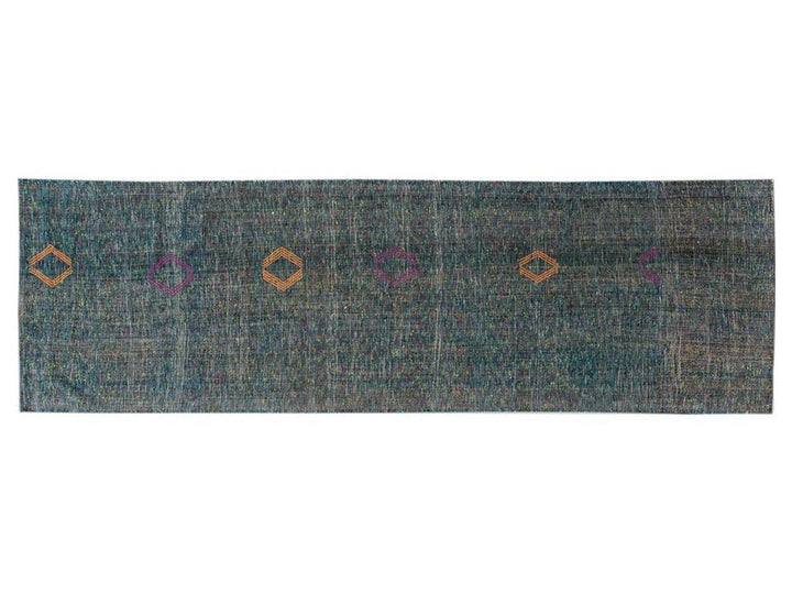 Vintage Flatweave Wool Runner 4 x 11