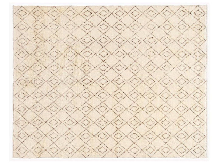 Modern Moroccan Style Wool Rug 9 X 12