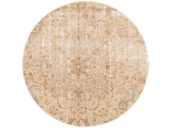 Vintage Kerman Wool Rug, 10 X 14