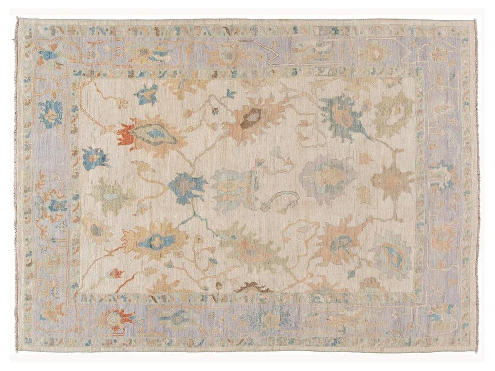 Modern Sultanabad Wool Rug 9 X 13