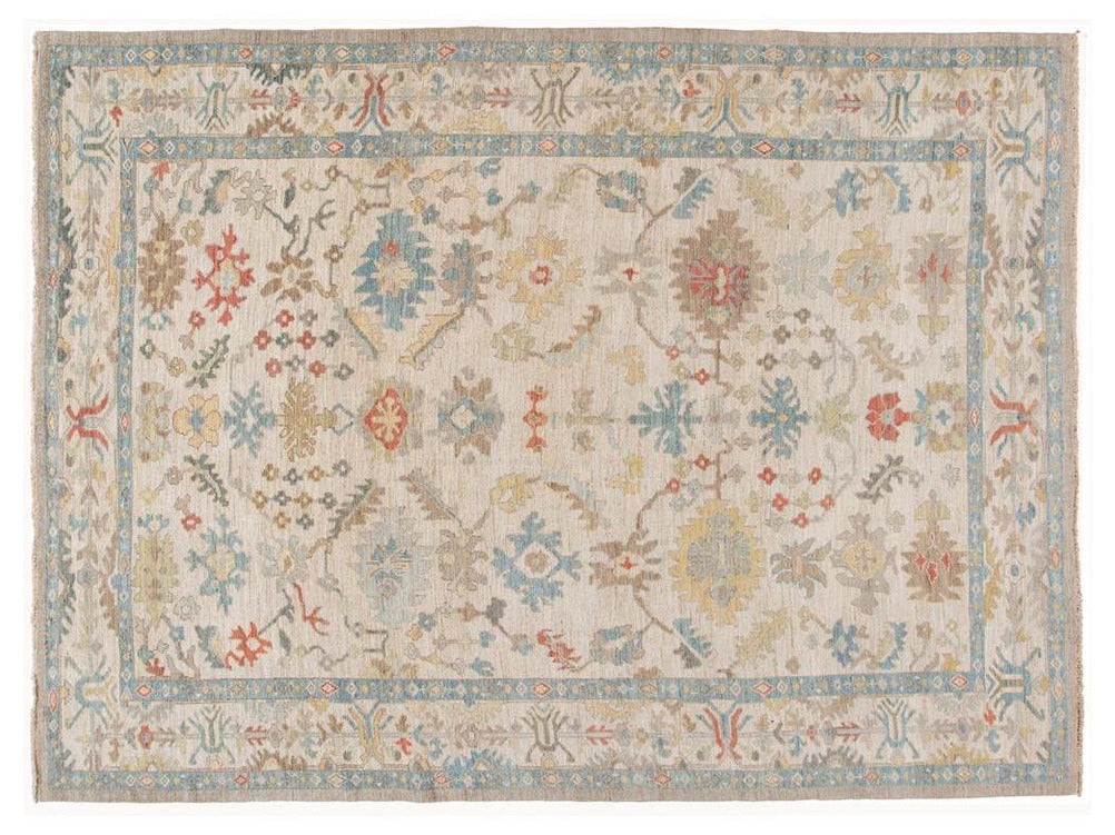 Modern Sultanabad Wool Rug 10 X 13
