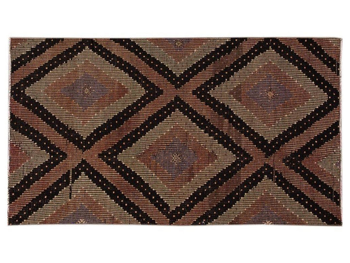 Vintage Sumakh Wool Rug 4 X 7