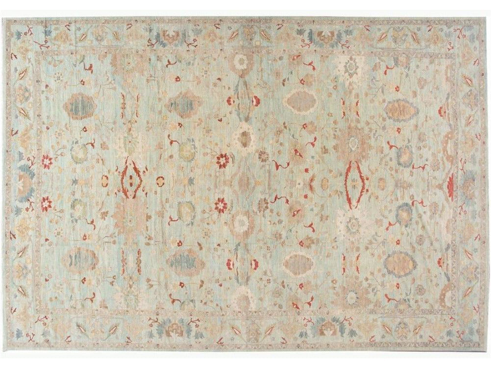 Modern Sultanabad Rug 16 X 23