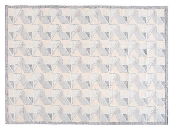 Modern Swedish Wool Rug 10 X 14