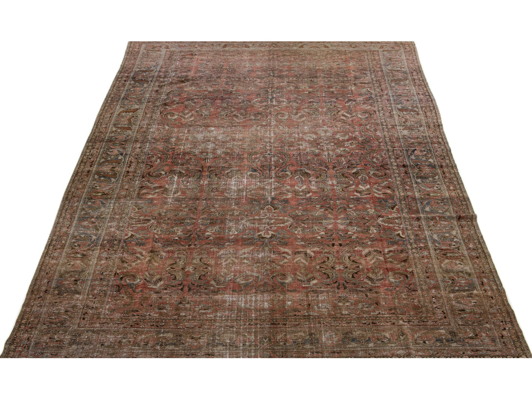 Antique Malayer Wool Rug 10 X 15