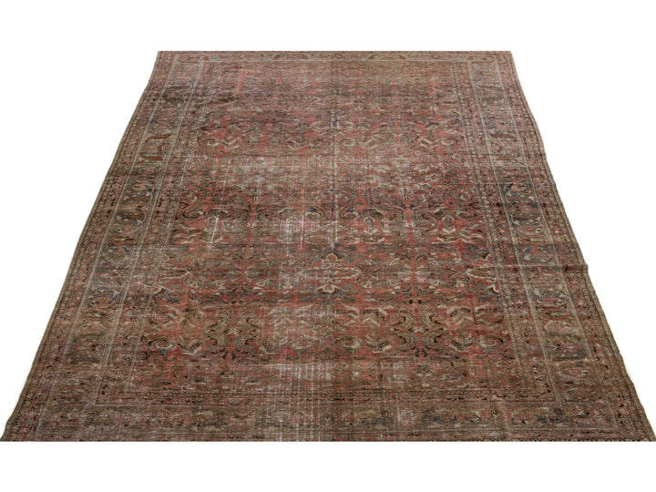 Antique Malayer Wool Rug 10 X 15