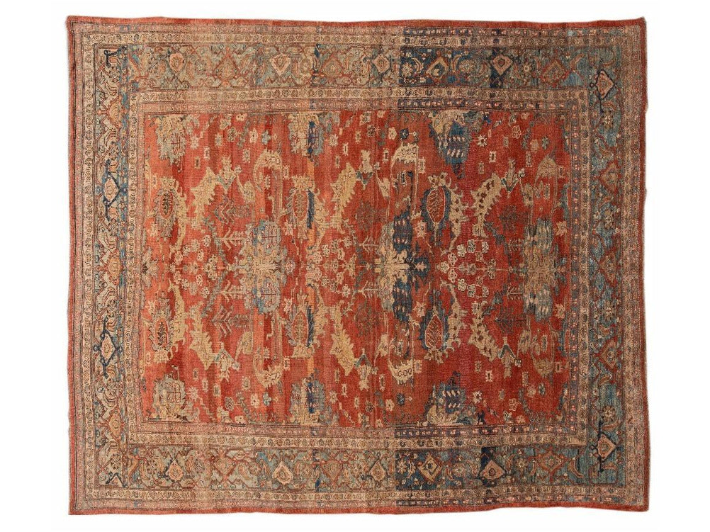 Vintage Persian Tribal Bakshaish Rug 10 X 12