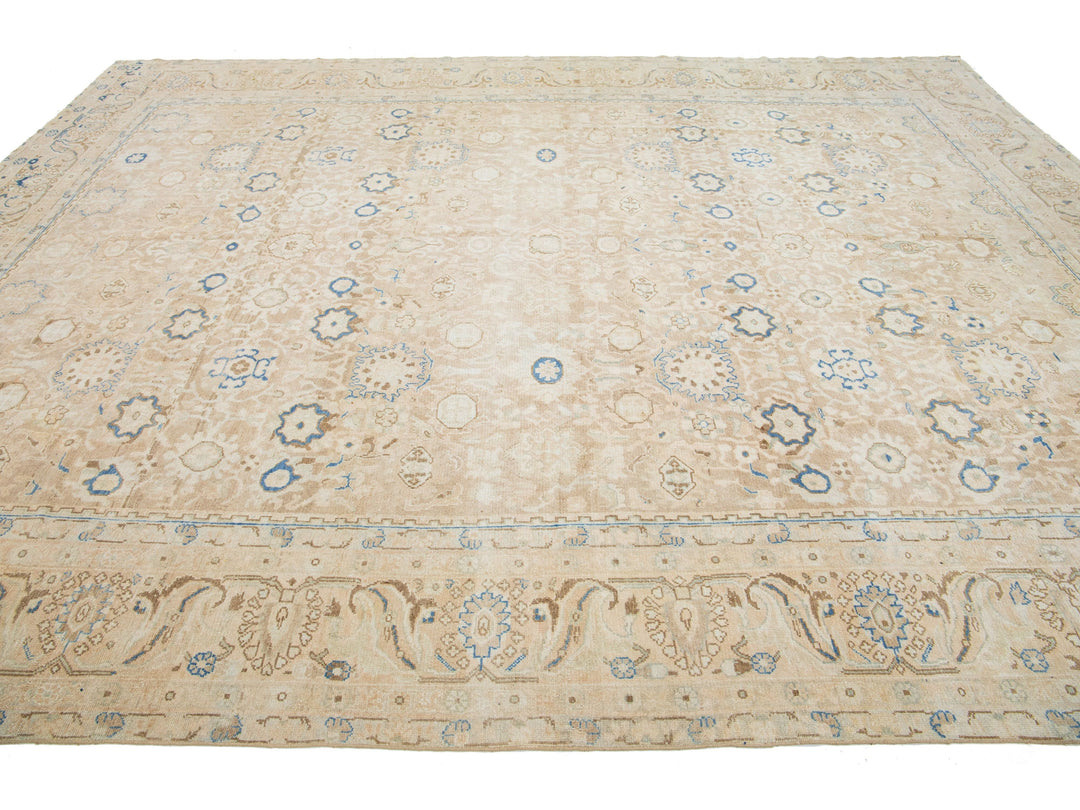 Antique Persian Malayer Wool Rug 10 X 14