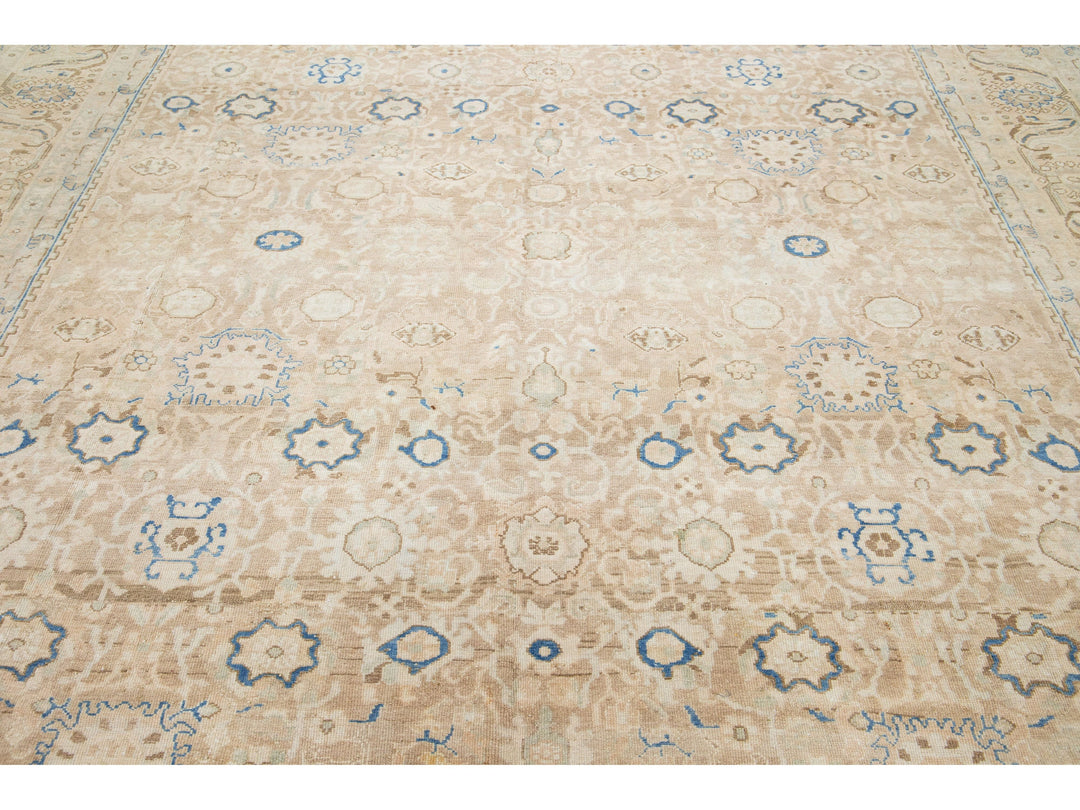 Antique Persian Malayer Wool Rug 10 X 14