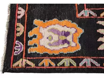 Modern Turkish Tulu Wool Rug 14 X 17