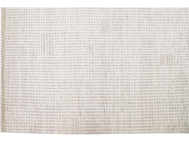 Modern Moroccan Wool Rug 12 X 15