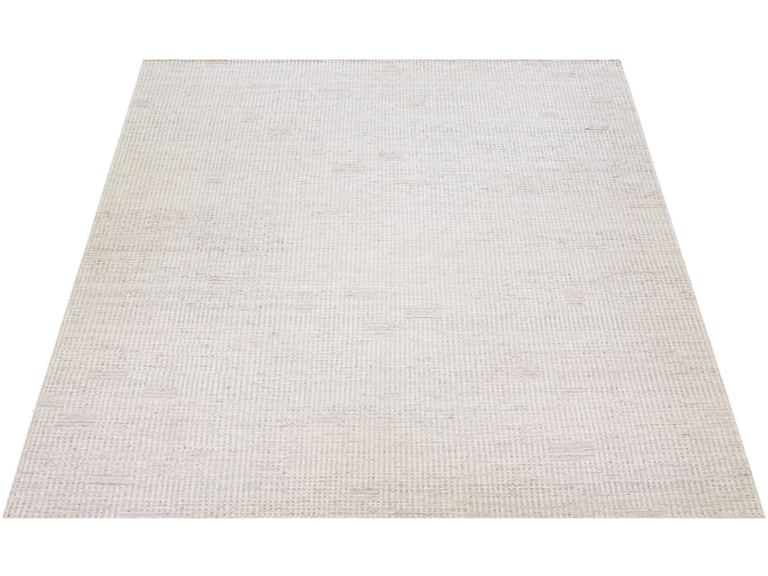 Modern Moroccan Wool Rug 12 X 15