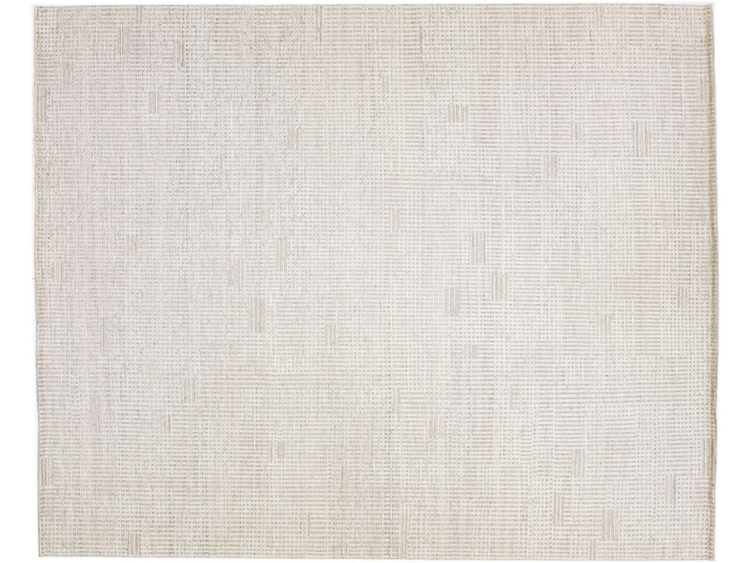 Modern Moroccan Wool Rug 12 X 15