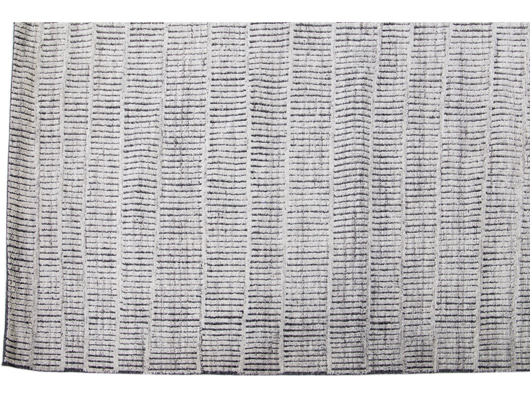 Modern Moroccan Wool Rug 10 X 14