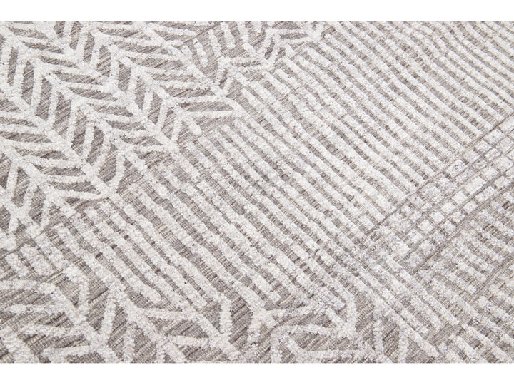 Modern Moroccan Wool Rug 5 X 8