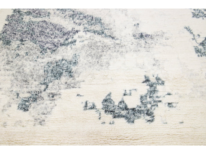 Modern Abstract Moroccan Wool Rug 8 X 10