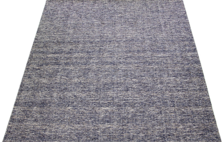 Modern Indian Wool Rug  9 x 12