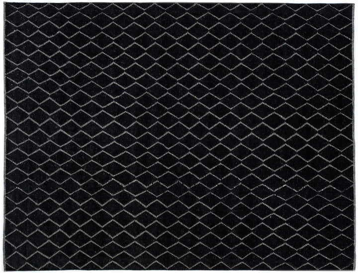 Modern Moroccan Style Wool Rug 9 x 12