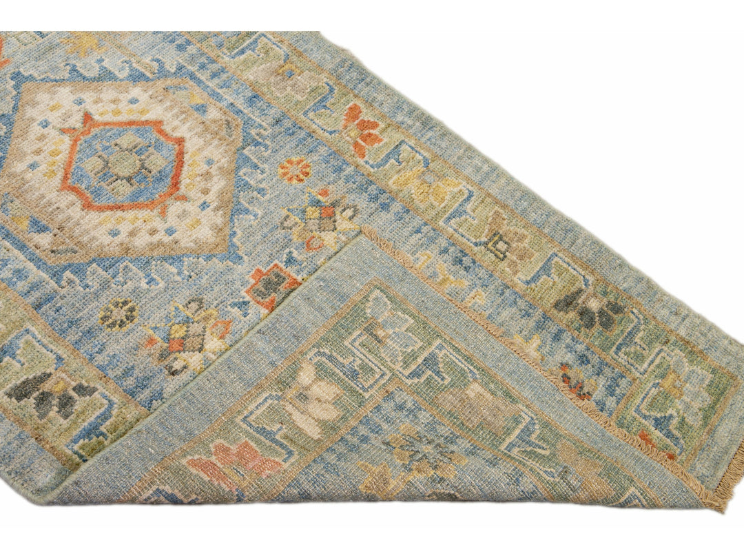 Modern Sultanabad Wool Long Runner 3 X 22