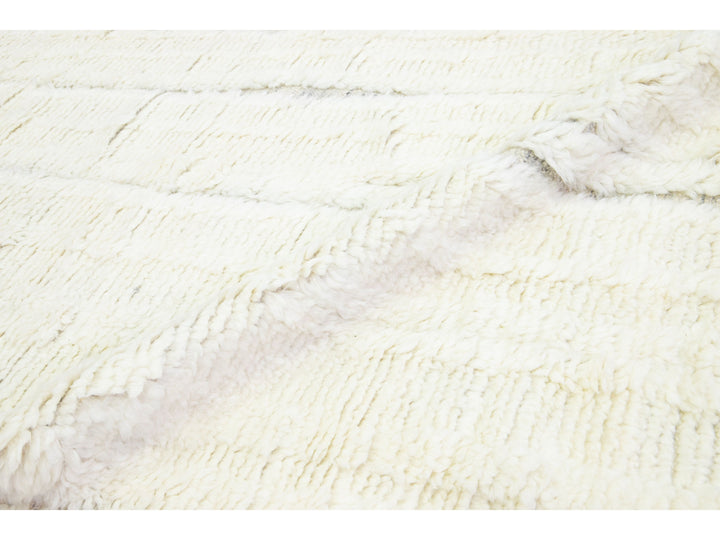 Modern Moroccan Wool Rug 8 X 10