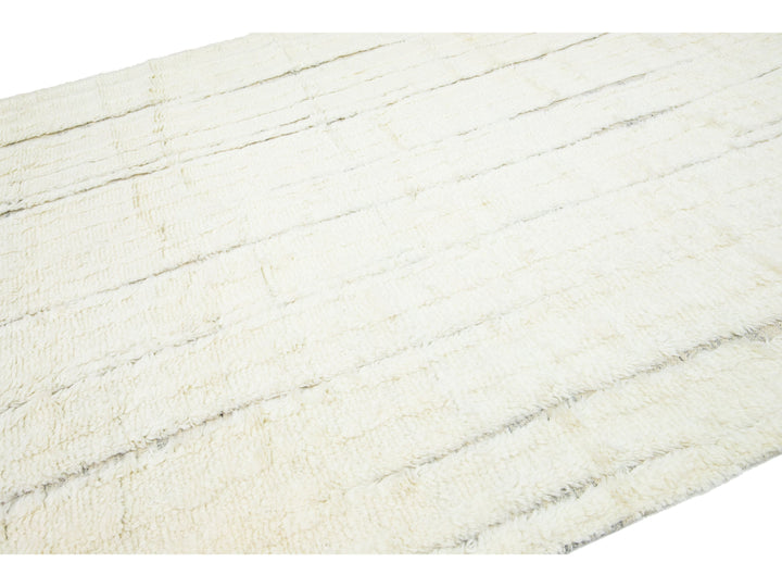 Modern Moroccan Wool Rug 8 X 10