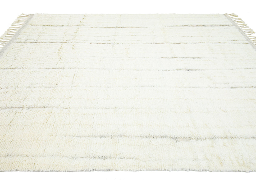 Modern Moroccan Wool Rug 8 X 10