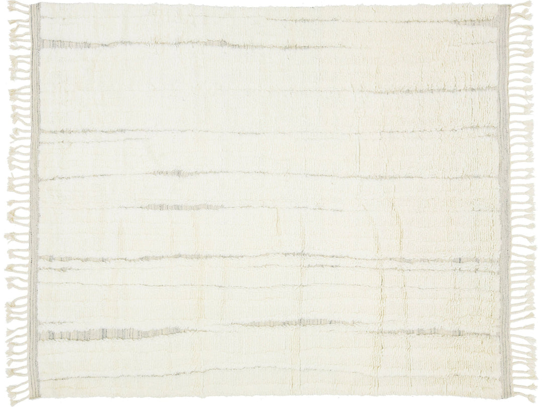 Modern Moroccan Wool Rug 8 X 10