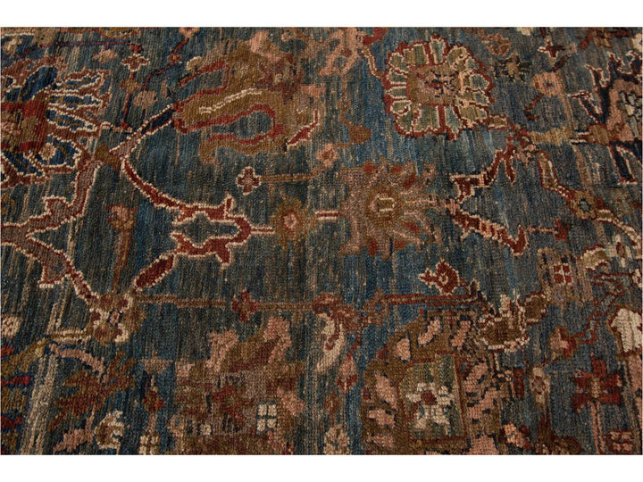 Vintage Bakshaish Tribal Wool Rug 7 X 8