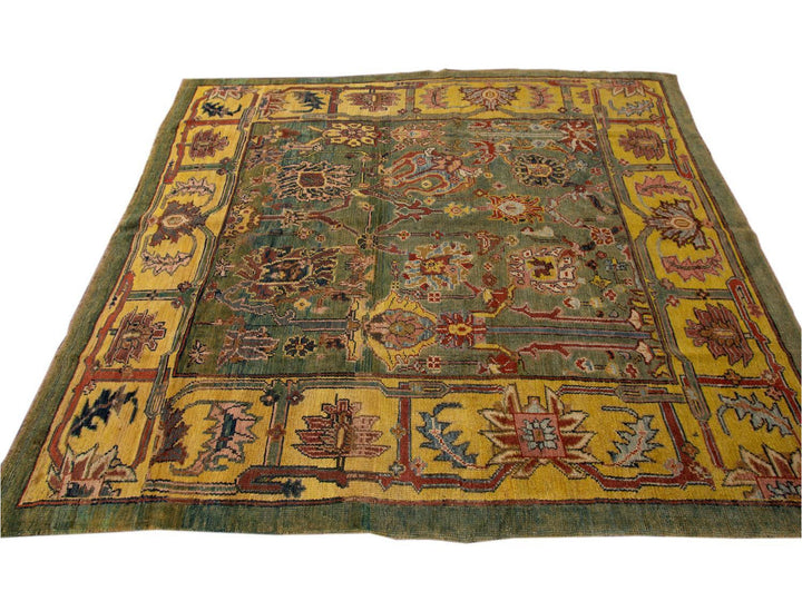 Vintage Bakshaish Tribal Wool Rug 7 X 8