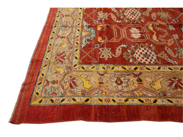 Vintage Bakshaish Tribal Wool Rug 10 X 12