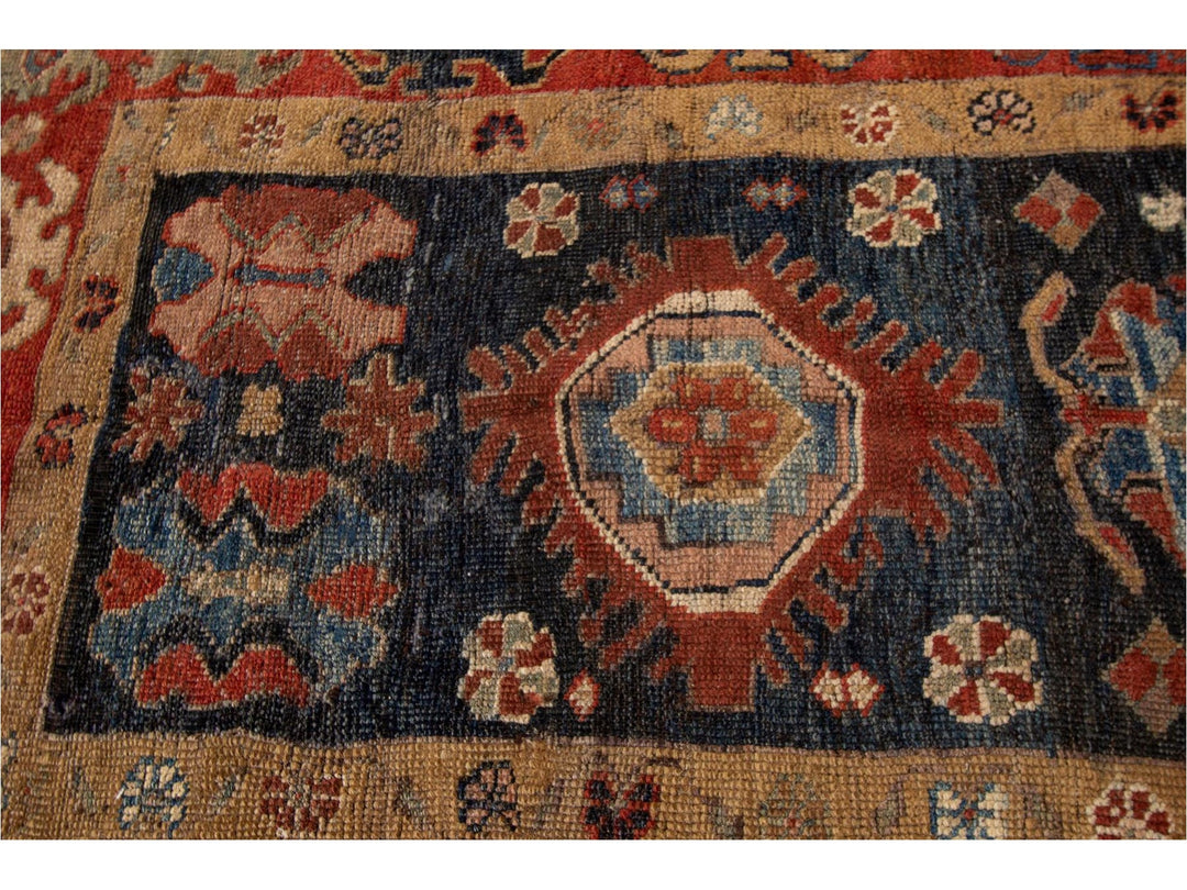 Vintage Tribal Bakshaish Rug, 4x10