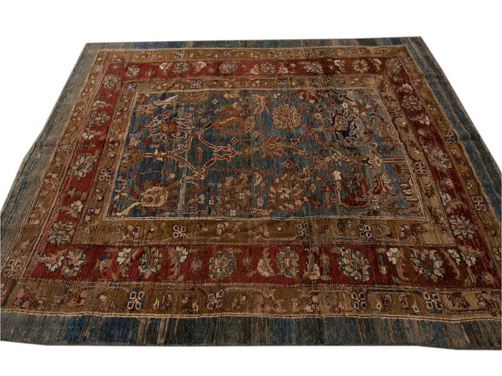 Vintage Bakshaish Tribal Wool Rug 7 X 8