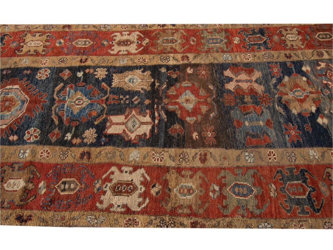 Vintage Tribal Bakshaish Rug, 4x10
