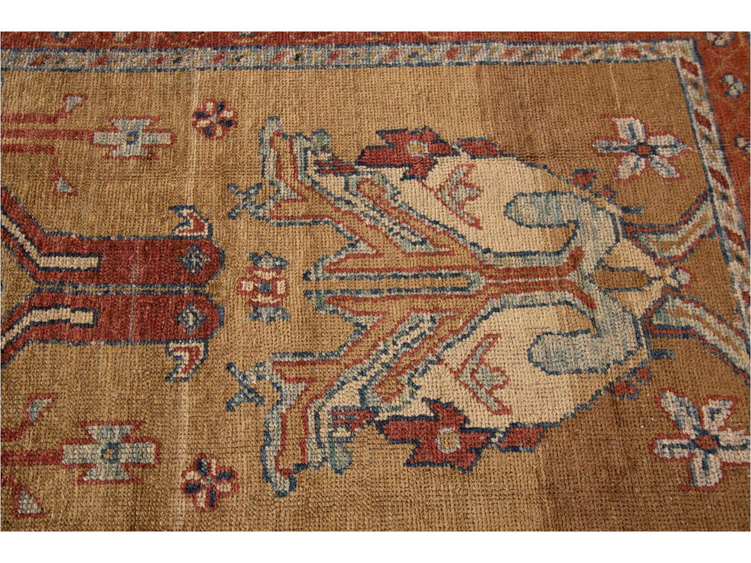 Vintage Bakshaish Tribal Wool Runner 3 X 9