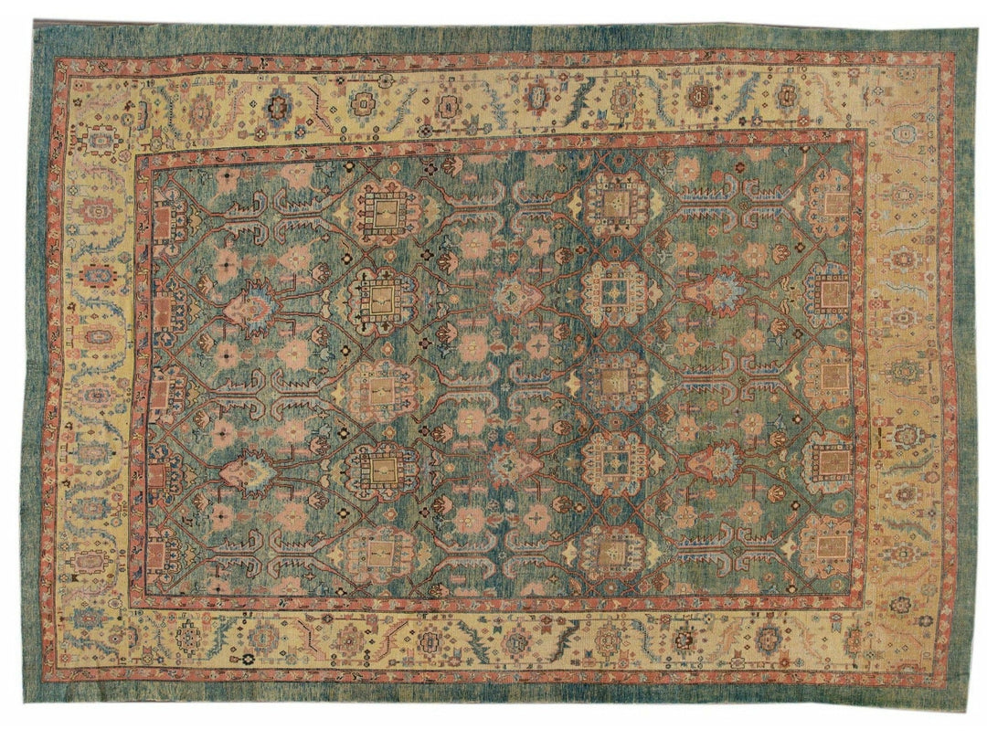 Vintage  Bakshaish wool  Rug, 11' X 14'