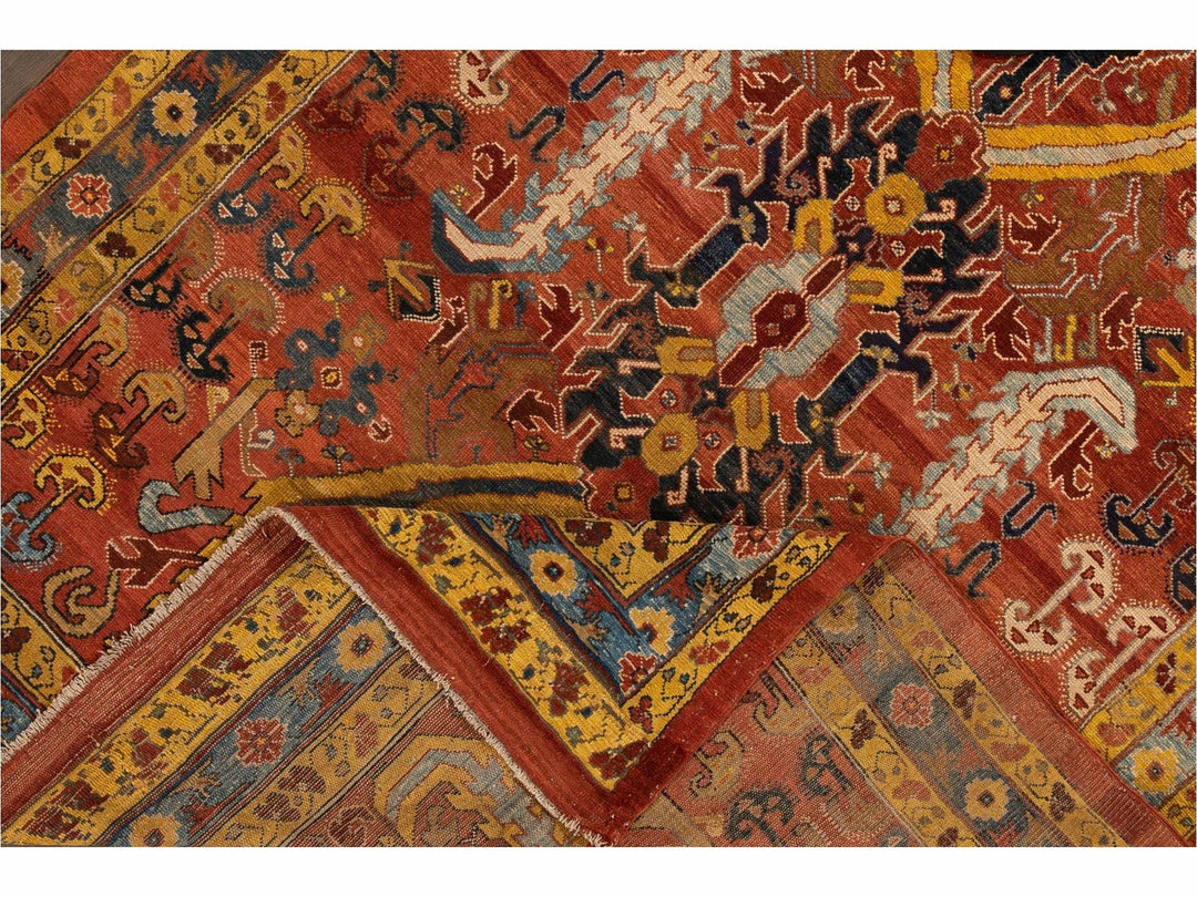 Vintage Style Tribal Bakshaish Rug, 8' X 10'