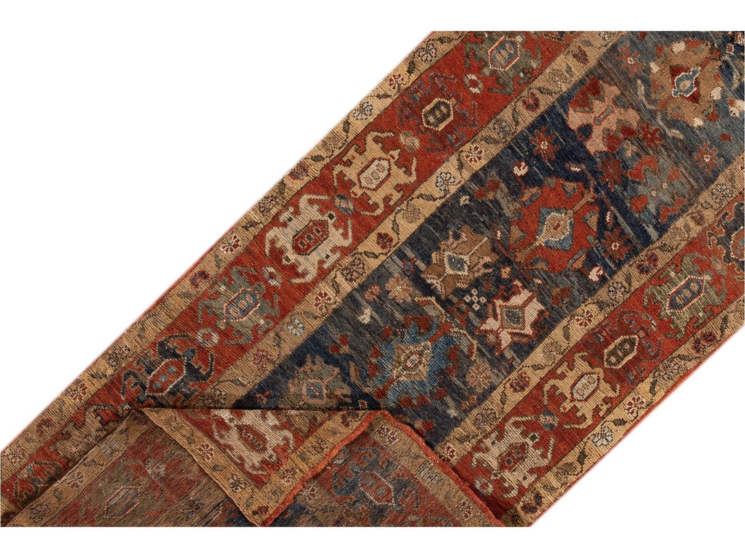 Vintage Style Bakshaish Rug, 4' X 10'