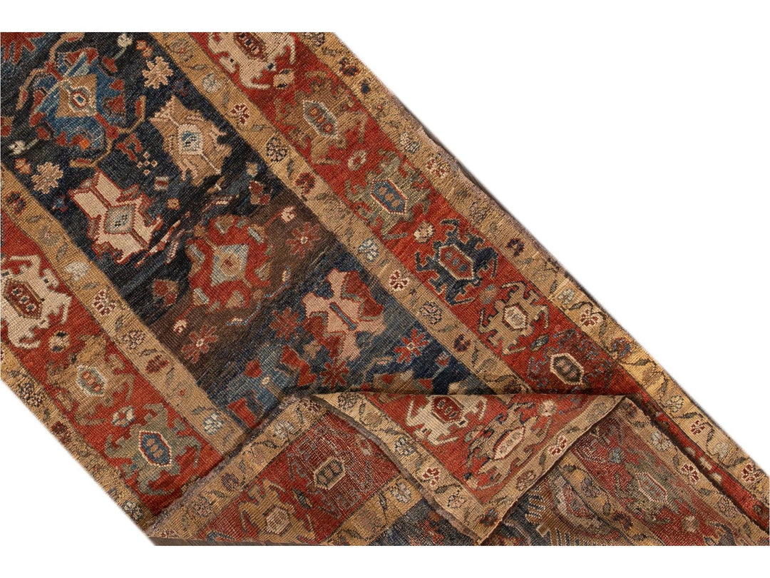 Vintage Tribal Bakshaish Rug, 4x10