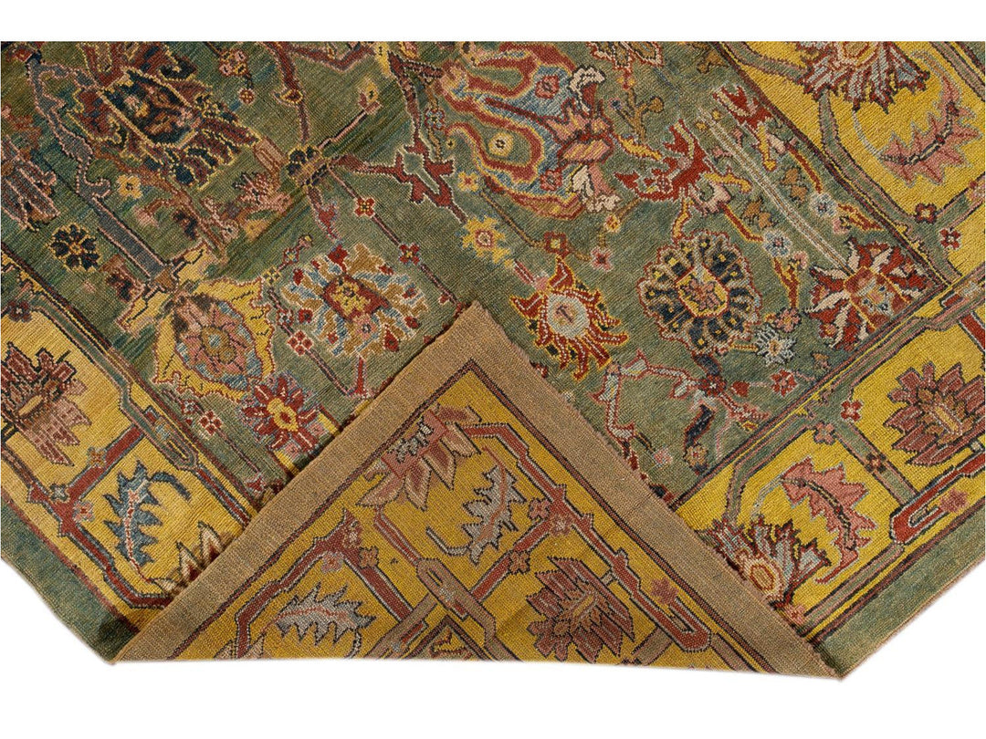 Vintage Bakshaish Tribal Wool Rug 7 X 8