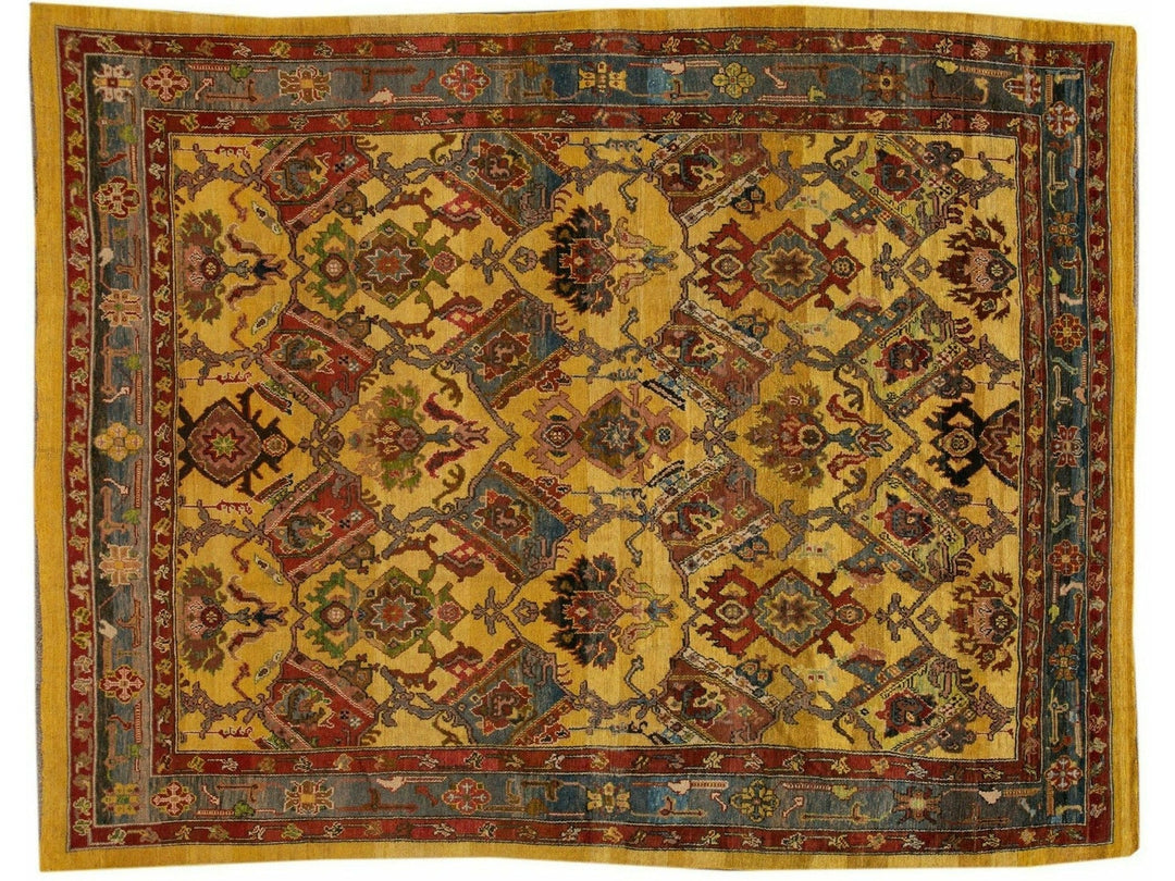 Vintage Bakshaish wool Rug, 10' X 13'