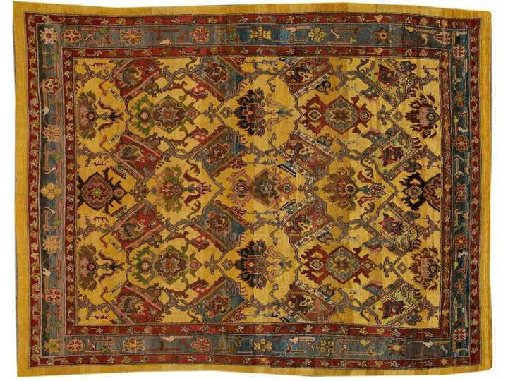 Vintage Bakshaish wool Rug, 10' X 13'