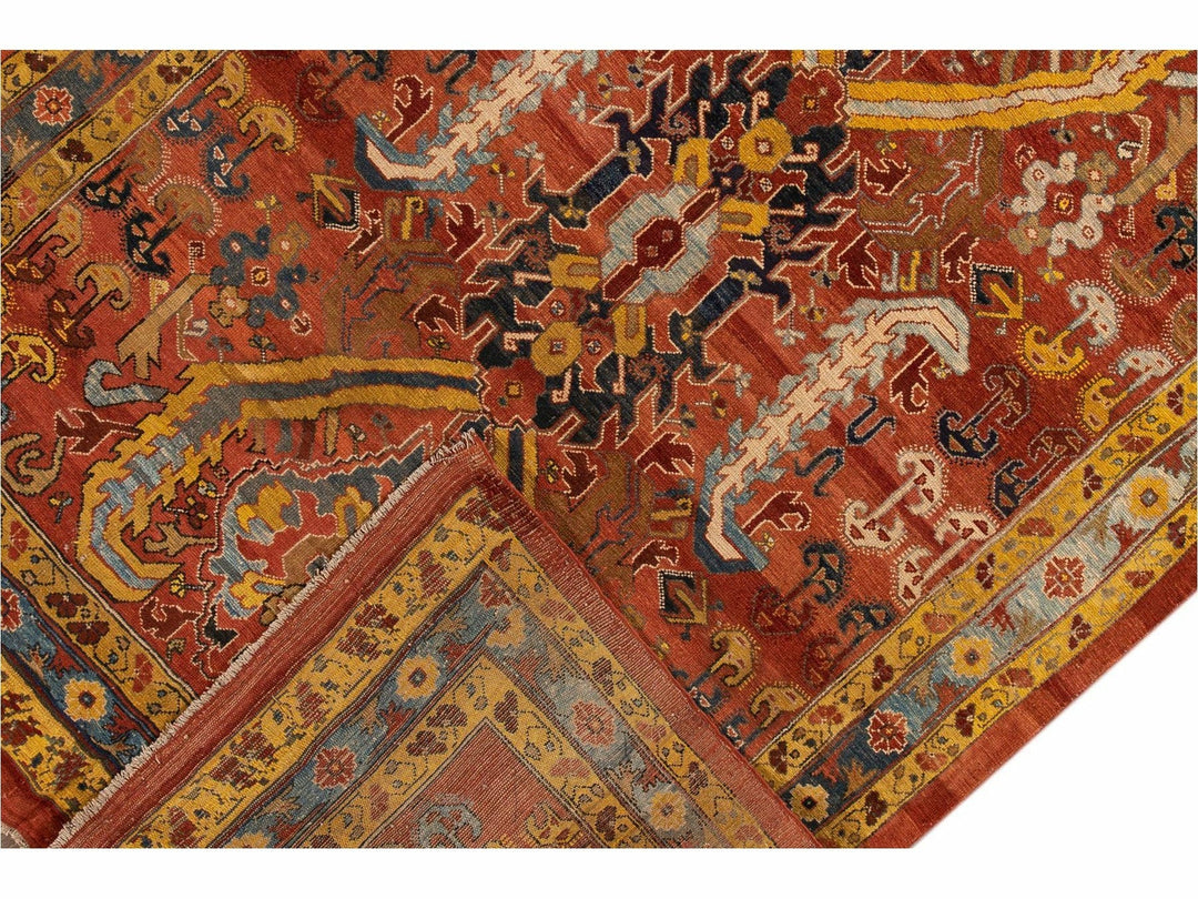 Vintage Style Tribal Bakshaish Rug, 8' X 10'