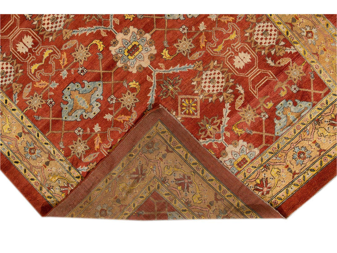 Vintage Bakshaish Tribal Wool Rug 10 X 12