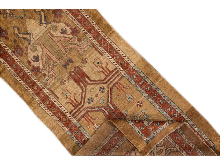Vintage Bakshaish Tribal Wool Runner 3 X 9