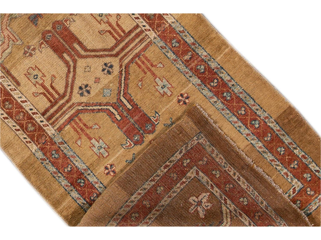 Vintage Bakshaish Tribal Wool Runner 3 X 9