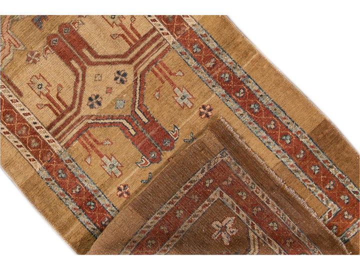 Vintage Bakshaish Tribal Wool Runner 3 X 9