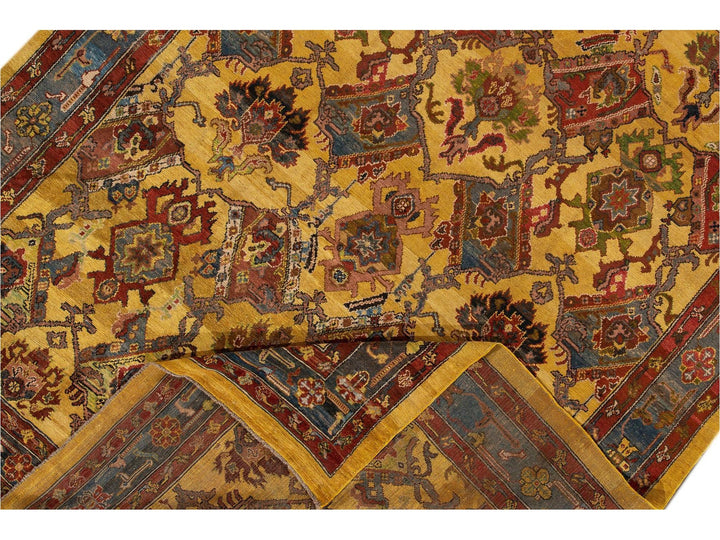 Vintage Bakshaish wool Rug, 10' X 13'