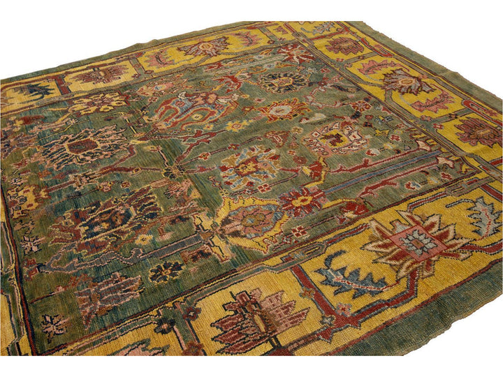 Vintage Bakshaish Tribal Wool Rug 7 X 8